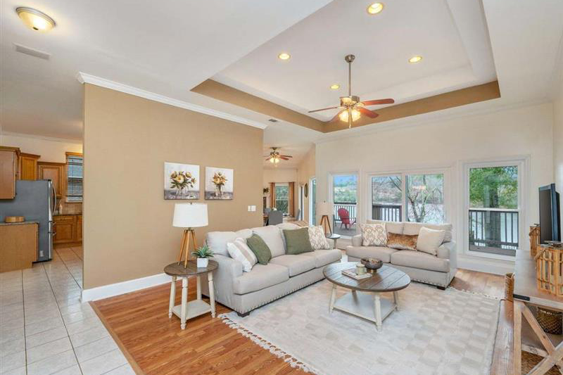 Interior living space of a Northwest Florida home